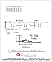 Fixed Length Stud