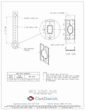 MEP3 Gusset Plate - Nonstructural