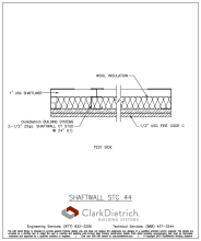 Shaftwall STC 44