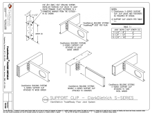 Support Clip ClarkDietrich S Series