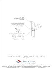 RedHeader Pro Connection At Sill Track