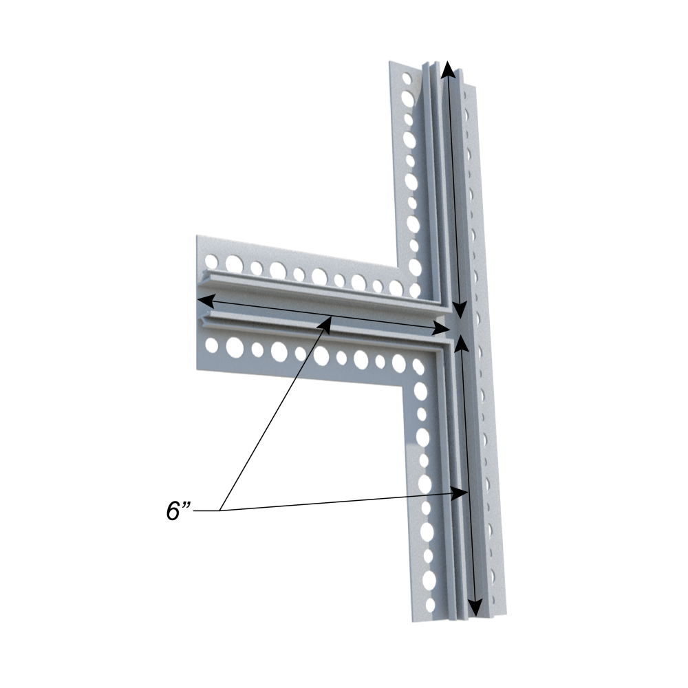 Factory Fabricated Tee - Dims