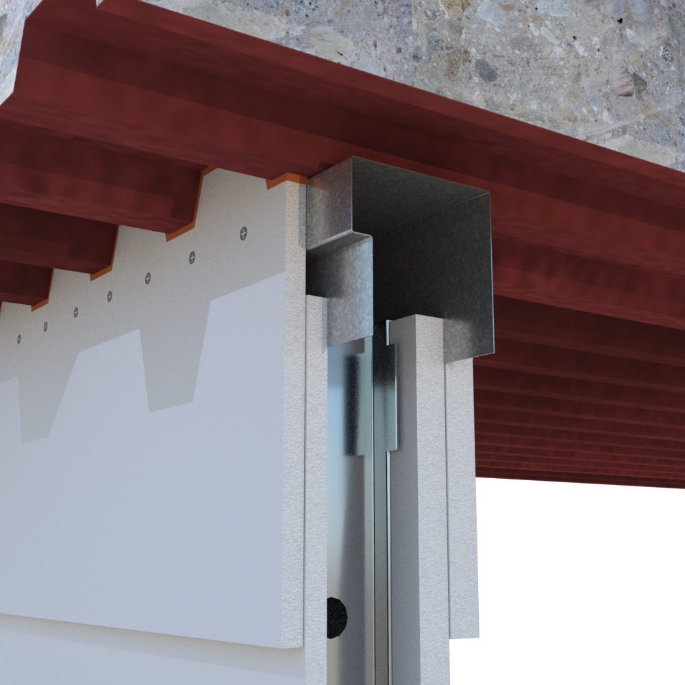 BLAZEFRAME® RipTRAK™ SHAFTWALL - 1 HOUR SYSTEM