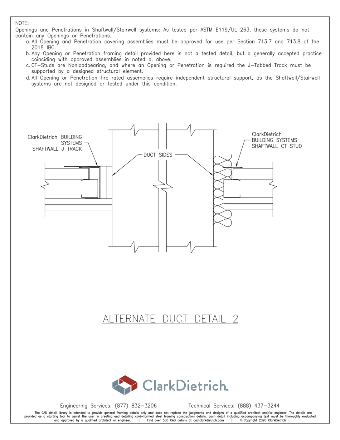Alternate Duct Detail 2  