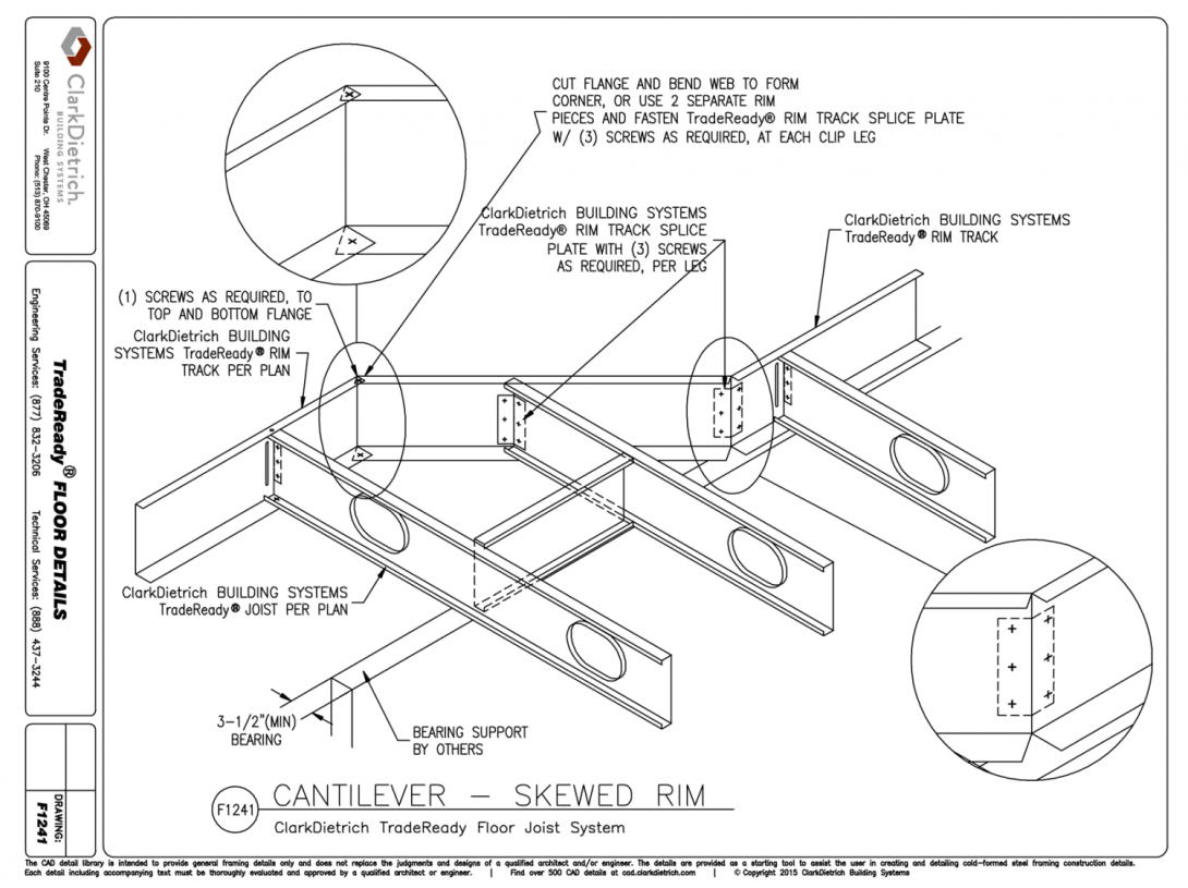 Cantilever Skewed Rim  