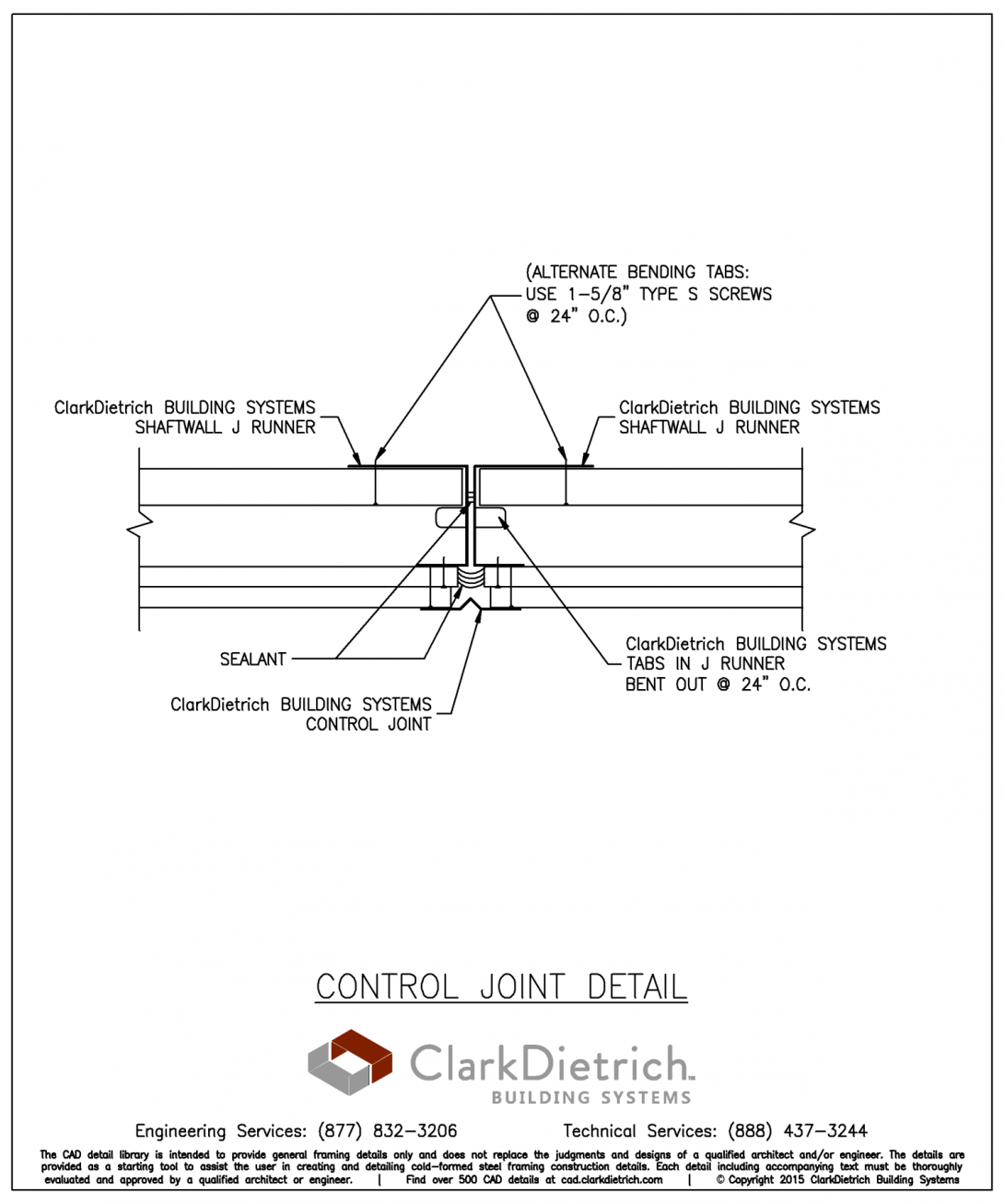 Control Joint Detail  