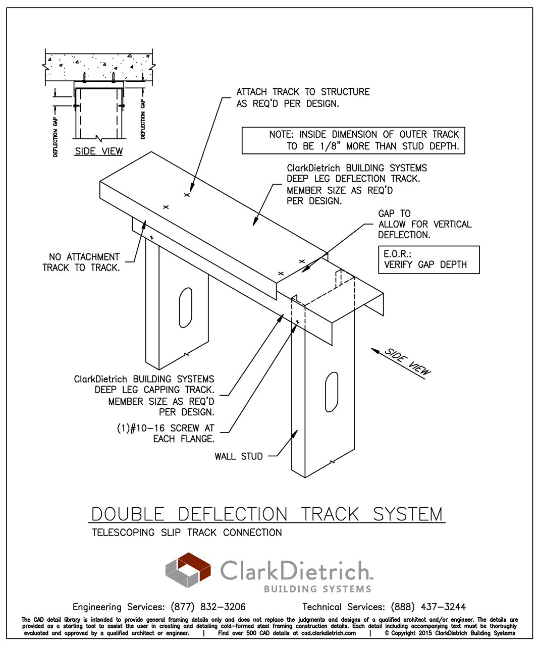 Double Deflection Track System