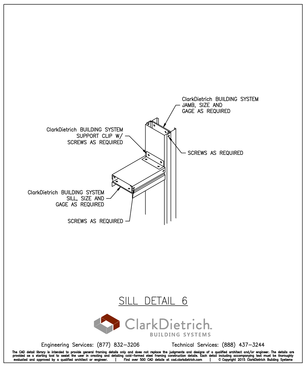 Sill Detail 6
